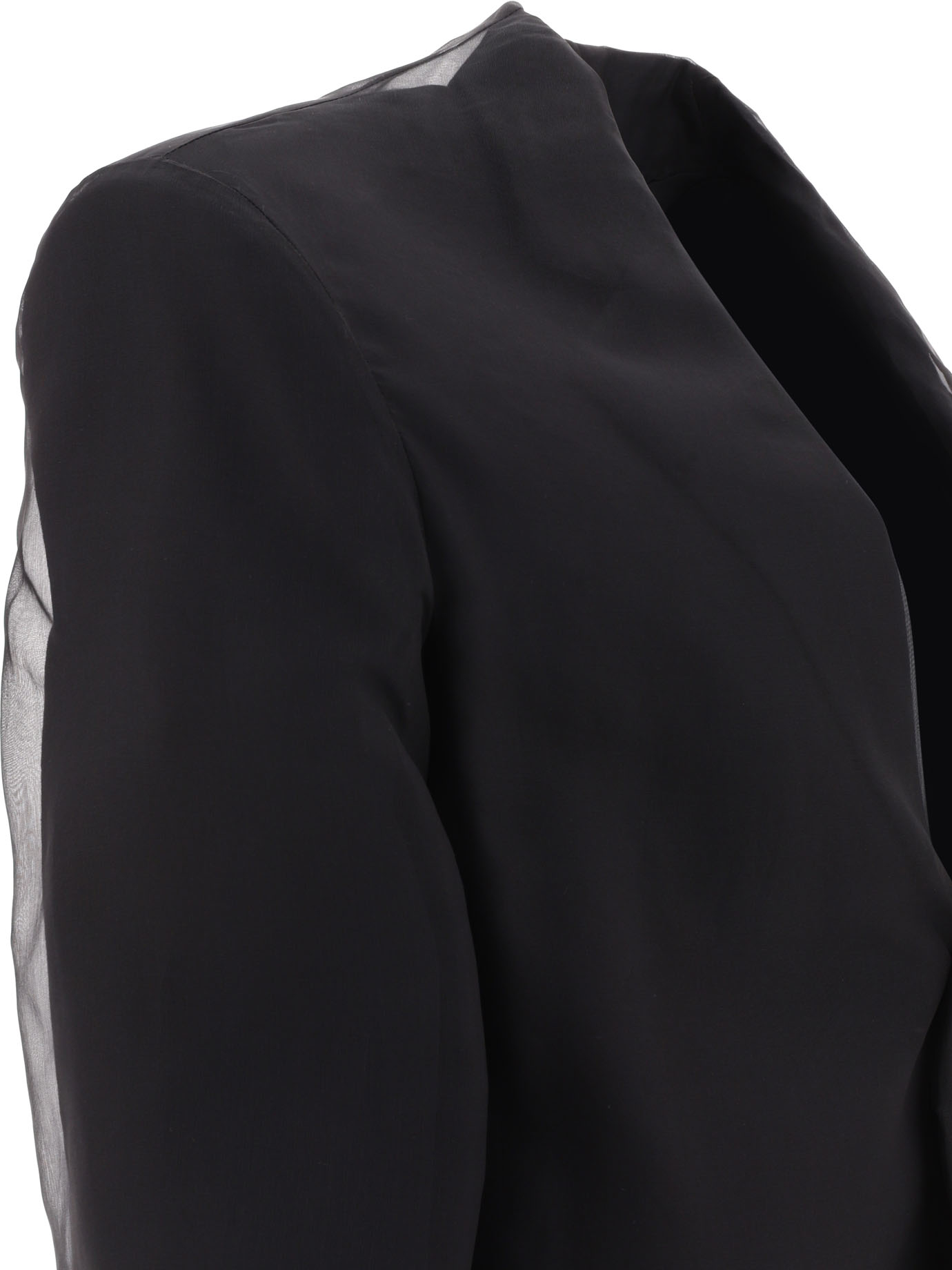 MAX MARA SPORTMAX Black   Acacia double-layered blazer